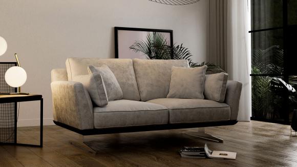 Divani Moderni: Divano moderno Ginger grigio