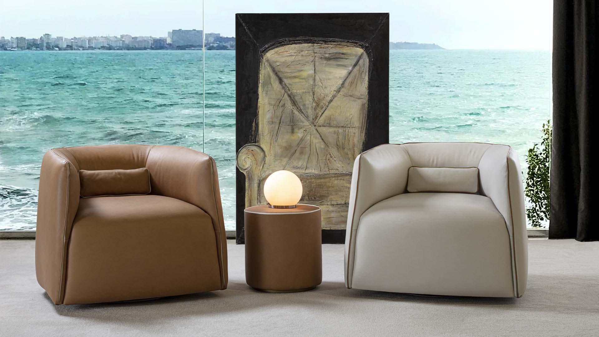 POLTRONA PAMELA SWIVEL 0